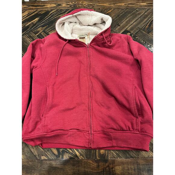 CE Schmidt Workwear Jacket Womens XL Sherpa Fleece Lined Coat Full Zip Fall - Picture 10 of 16